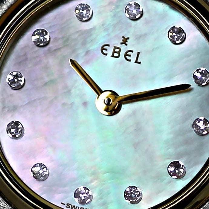 Foto 3 - Ebel Classic Damen Diamant-Perlmutt Stahlgold, U2624